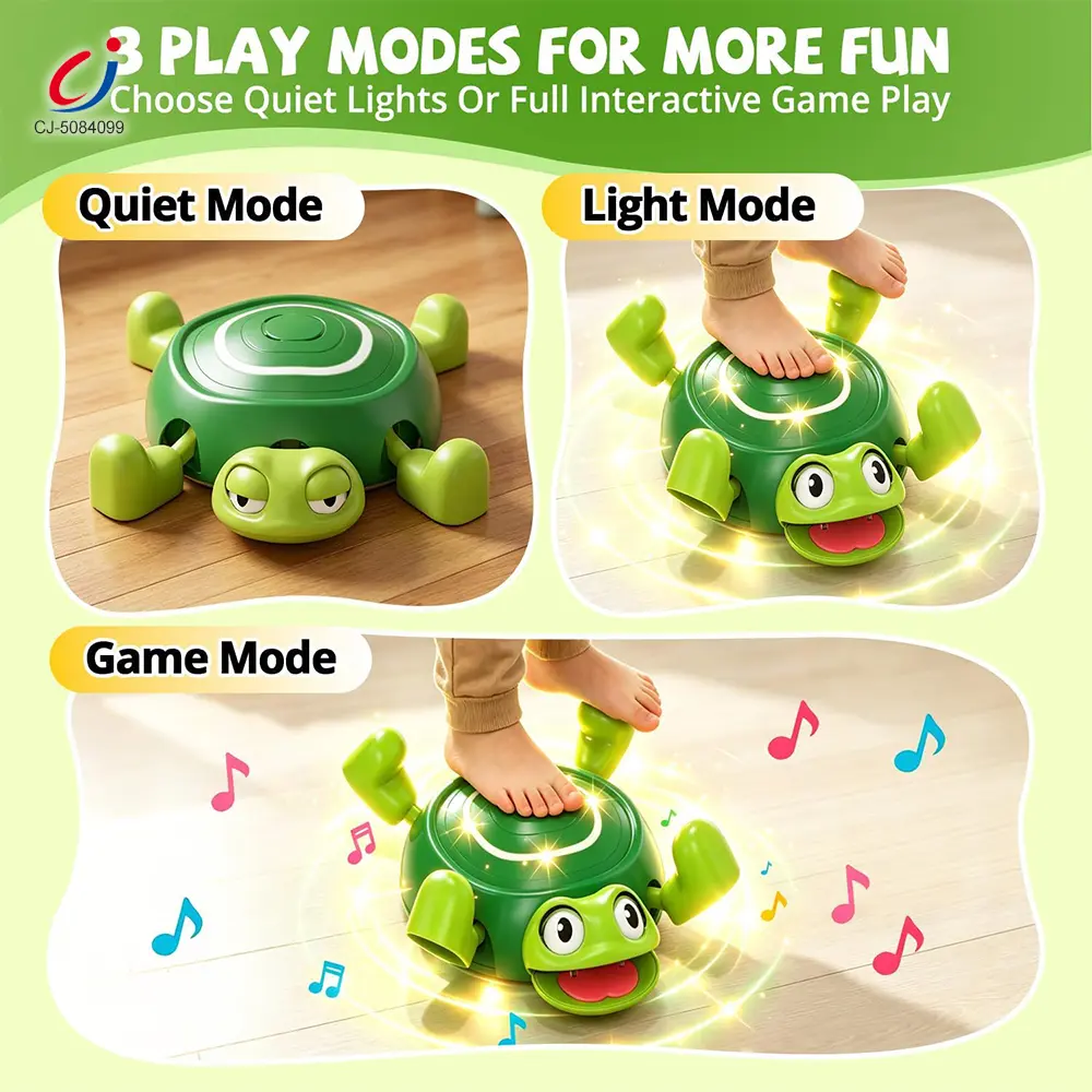 Wholesale Turtle Stepping Stone Toy For Kids' Coordination and Balance Training, Lights & Sound Effects – Image 5