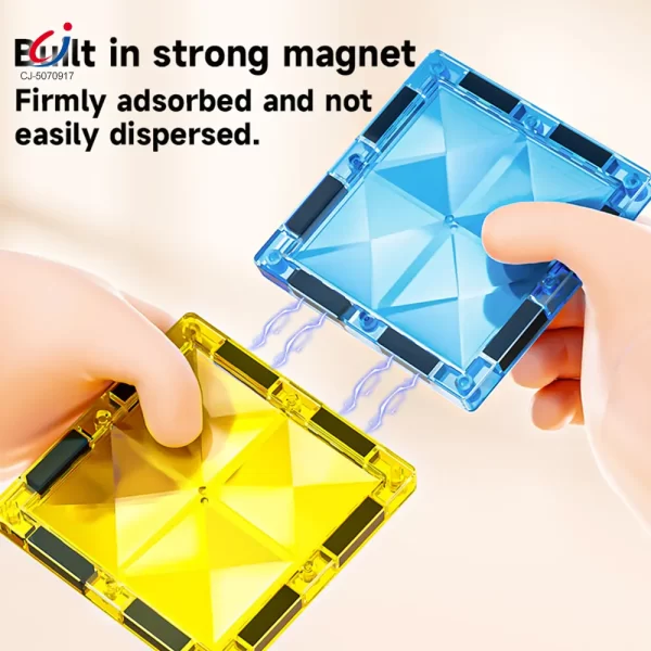 Wholesale Winter Ice Theme Magnetic Tile Building Blocks - Building Blocks Toys Manufacturer